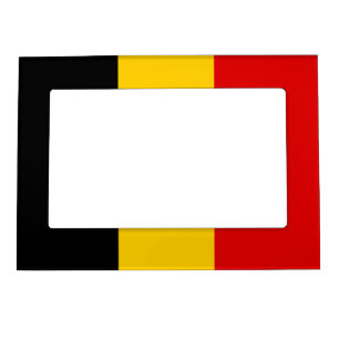 Belgium flag magnetic frame