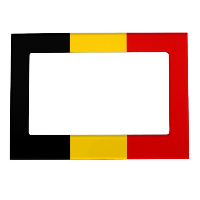 Belgium flag magnetic frame (Front)