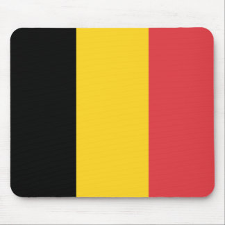 Belgium Flag Mouse Pad