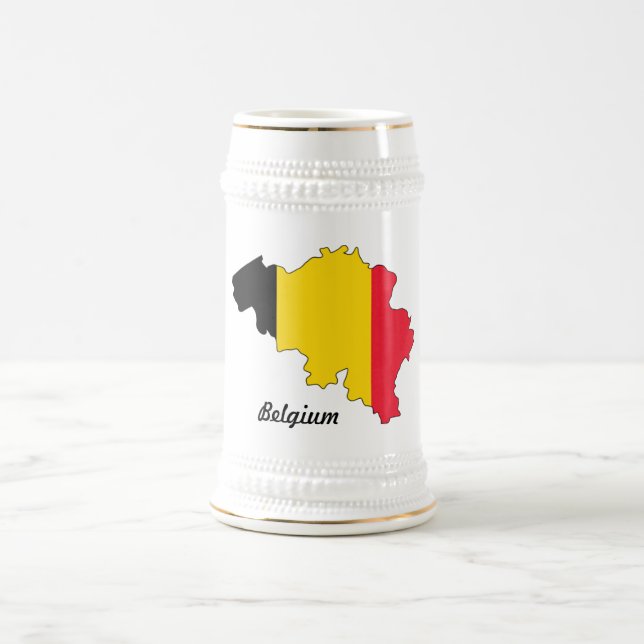 Belgium Flag Mug (Center)