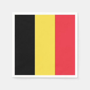 Belgium Flag Napkins