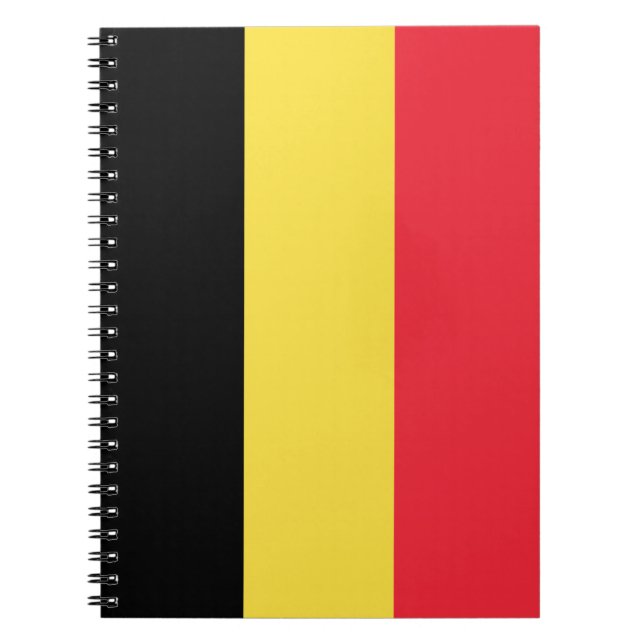 Belgium Flag Notebook (Front)