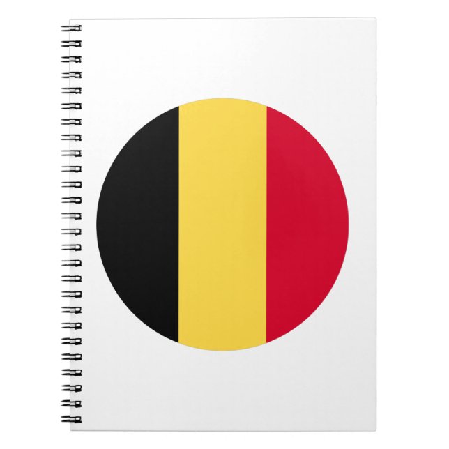 Belgium Flag Notebook (Front)