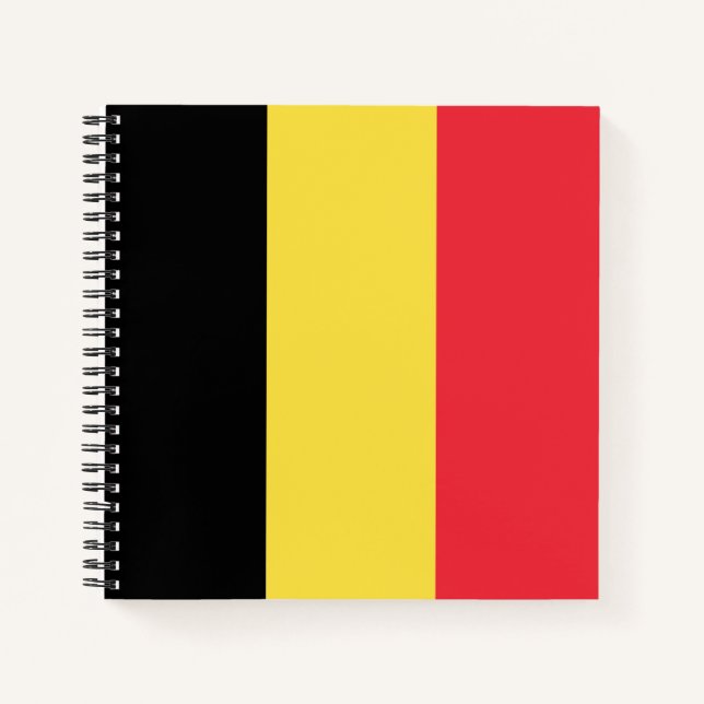 Belgium Flag Notebook (Front)