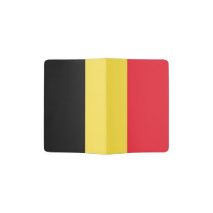 Belgium Flag Passport Holder