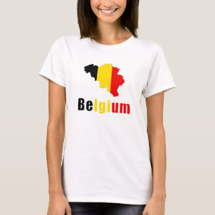 Belgium Flag Patriotic T-Shirt