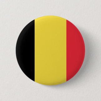 Belgium Flag Pinback Button