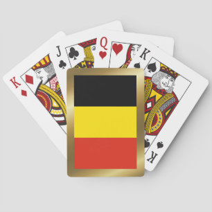 Belgium Flag Playing Cards