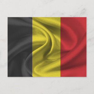 Belgium Flag Postcard
