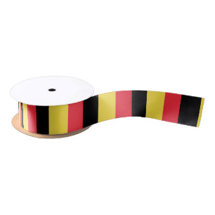 Belgium Flag Satin Ribbon