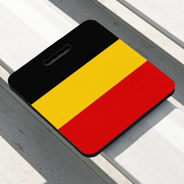 Belgium flag seat cushion (In Situ)
