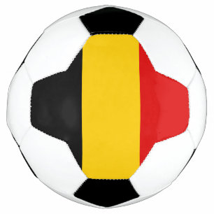 Belgium flag soccer ball