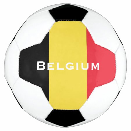 Belgium Flag Soccer Ball