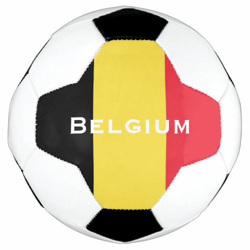 Belgium Flag Soccer Ball