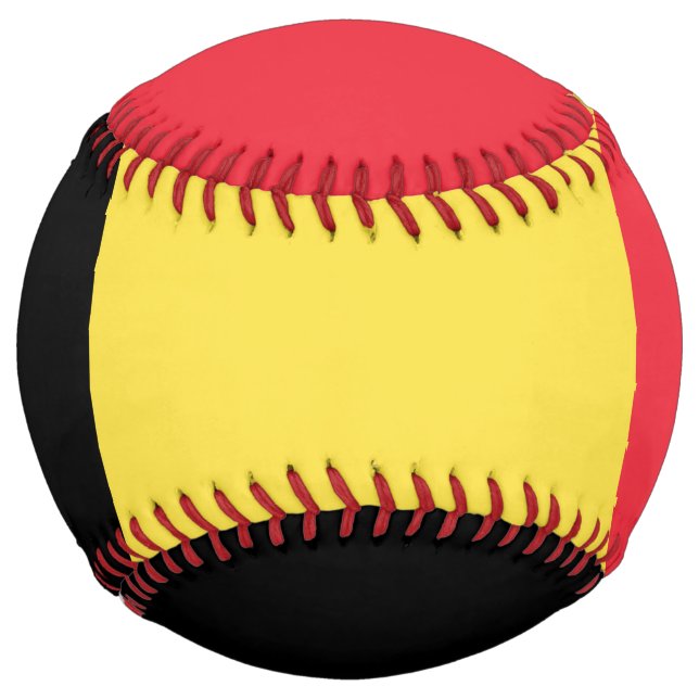 Belgium Flag Softball (Front)