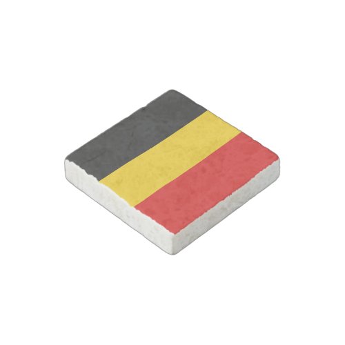 Belgium flag stone magnet