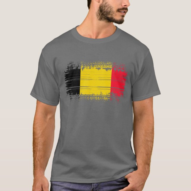 Belgium flag T-Shirt (Front)