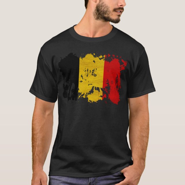 Belgium Flag T-Shirt (Front)