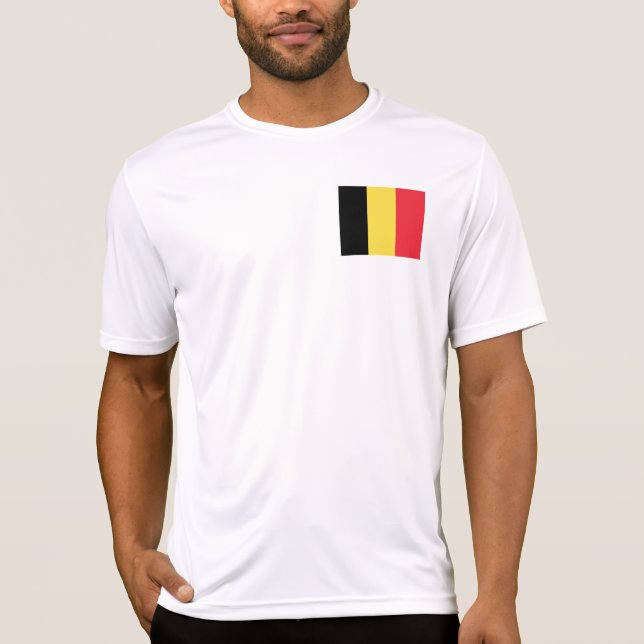 Belgium Flag T-Shirt (Front)