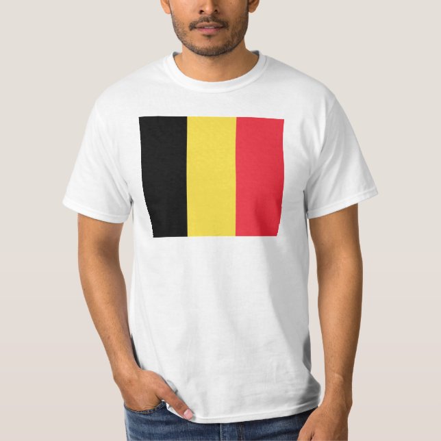 Belgium Flag T-Shirt (Front)