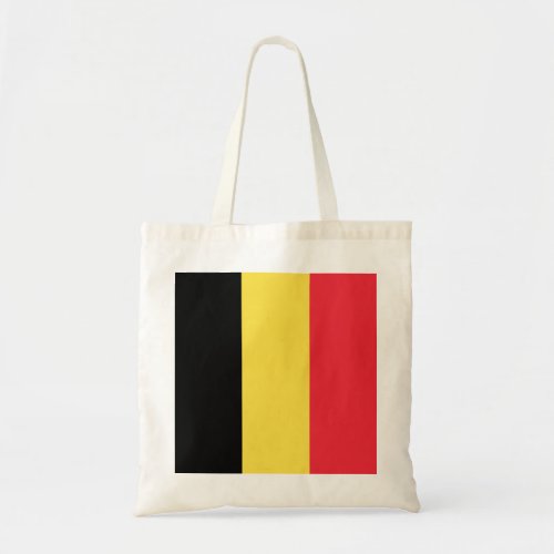 Belgium Flag Tote Bag