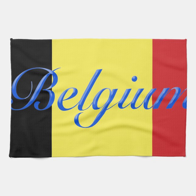 Belgium flag towel (Horizontal)