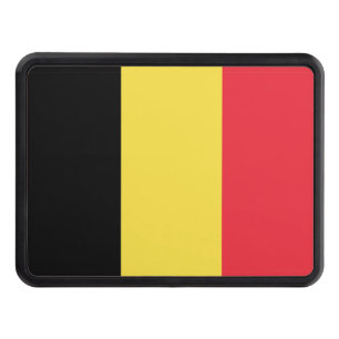 Belgium flag Trailer Hitch Cover