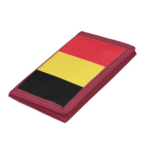 Belgium Flag Trifold Wallet