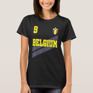 Belgium Football Retro Belgium Soccer T-Shirt