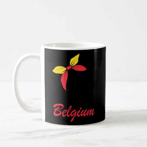 Belgium Girl Belgian Women Belgium flag  Coffee Mug