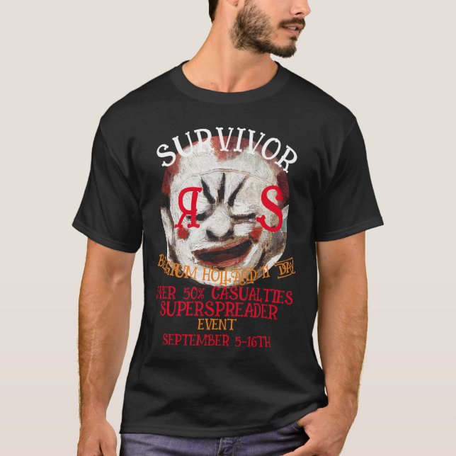 BELGIUM HOLLAND COVID SUPERSPREADER EVENT BUS TOUR T-Shirt (Front)