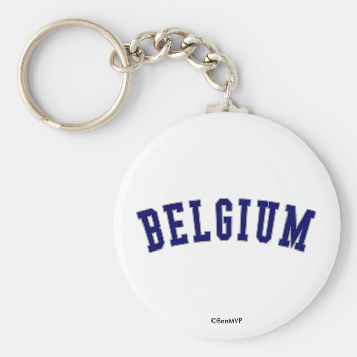 Belgium Key Chain