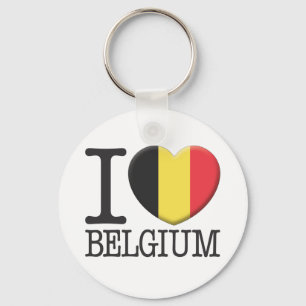 Belgium Keychain