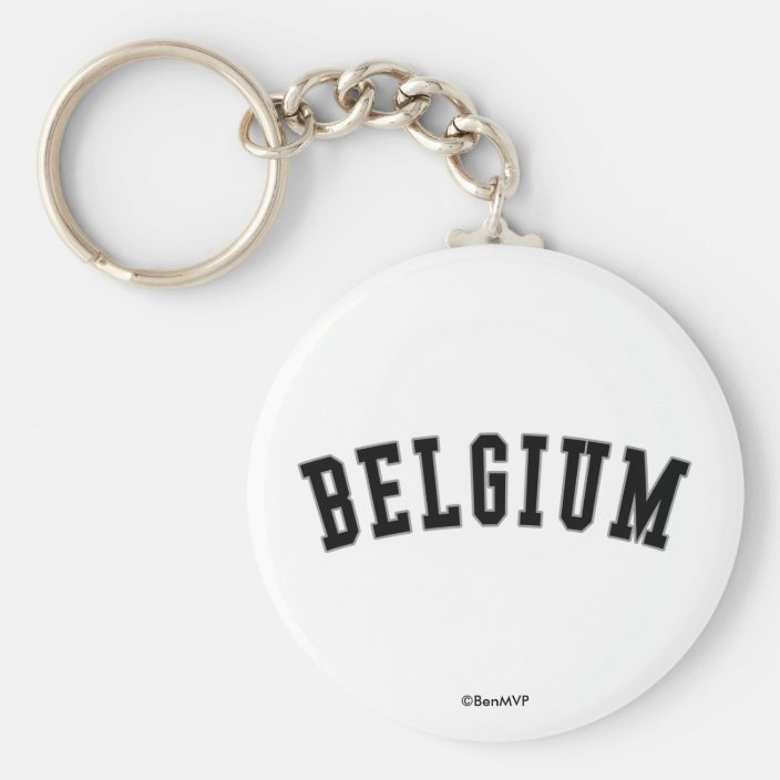 Belgium Keychain