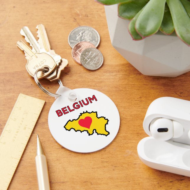 Belgium Keychain (Desk)