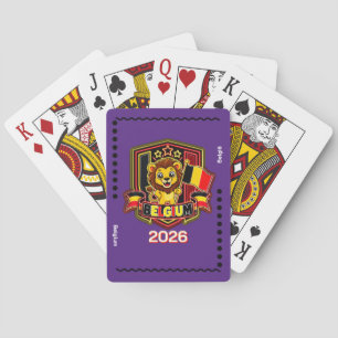 Belgium Kids Poker Cards