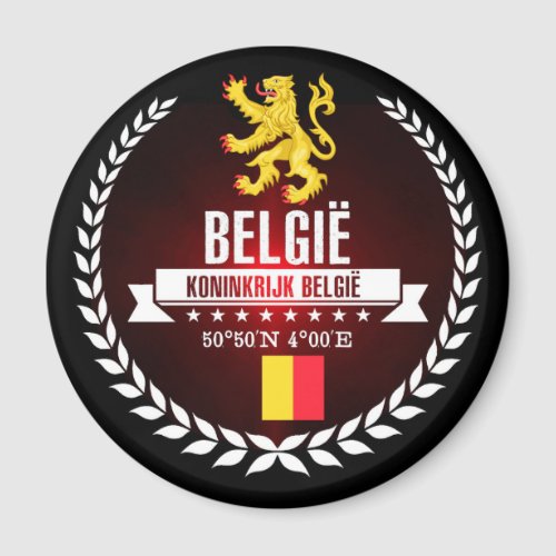 Belgium Magnet