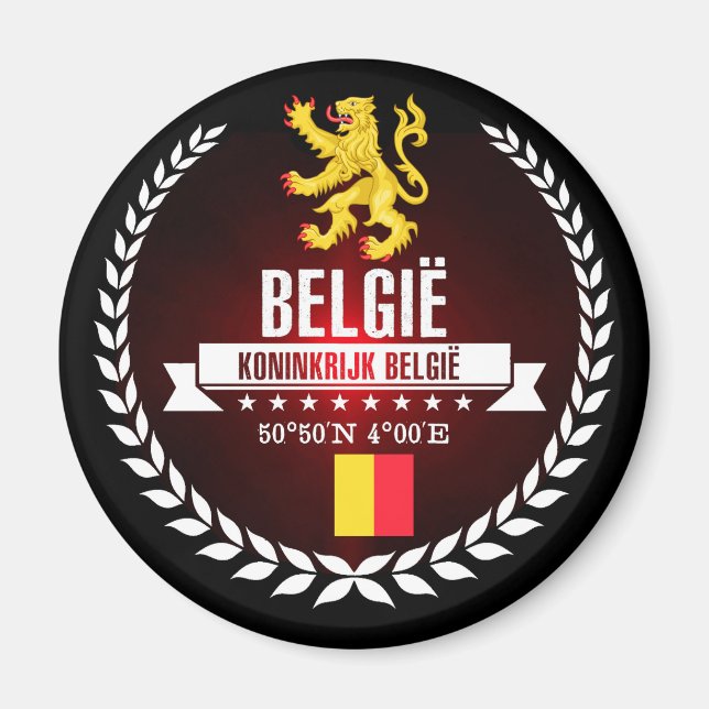 Belgium Magnet (Front)