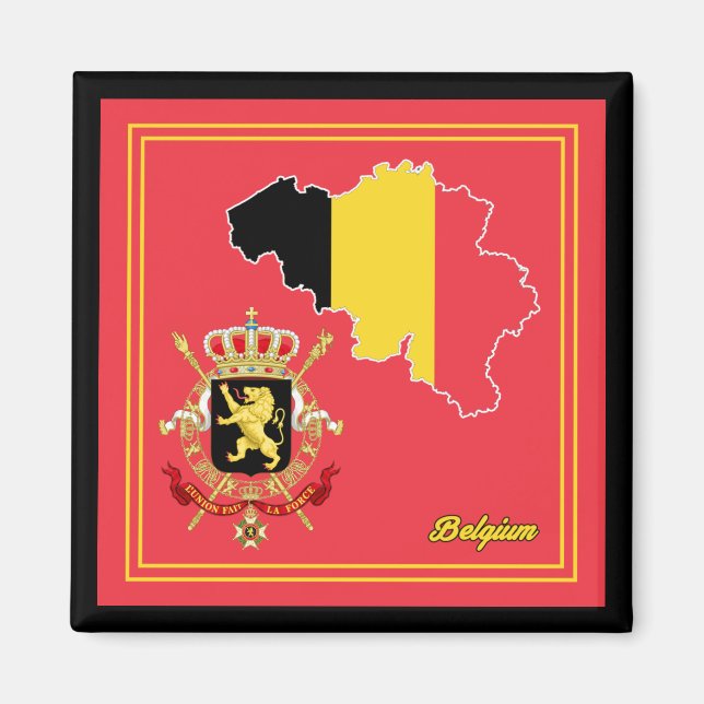Belgium Magnet (Front)