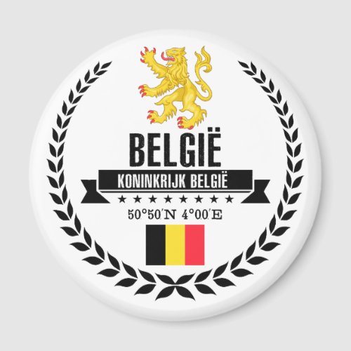 Belgium Magnet