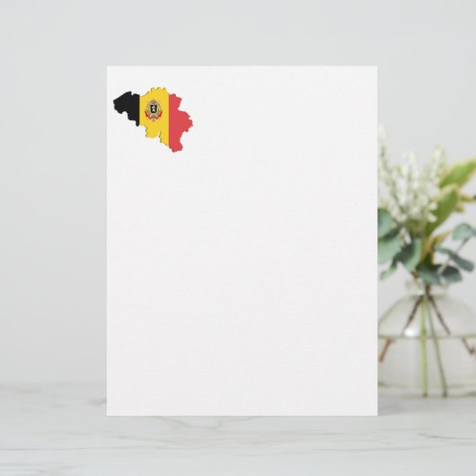 Belgium map (Standing Front)