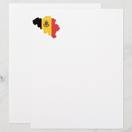Belgium map (Front/Back)