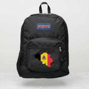 Belgium map gym bag