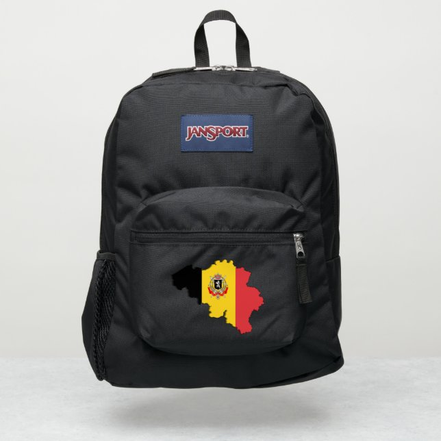 Belgium map gym bag (Front)