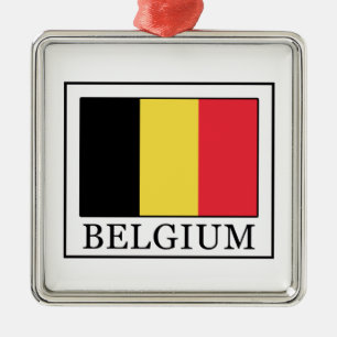 Belgium Metal Ornament