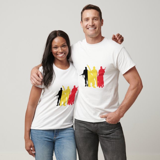 Belgium Military Units T-Shirt (Unisex)