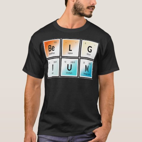 Belgium of Elements T_Shirt