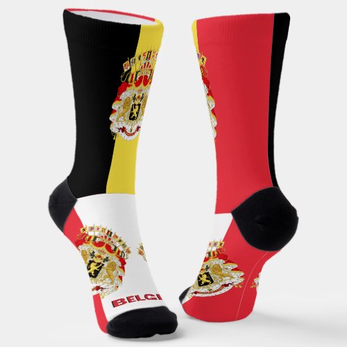 Belgium Patriotic Sustainable Belgian Flag Socks