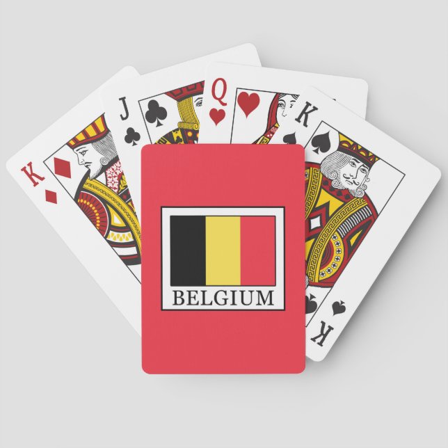 Belgium Poker Cards (Back)