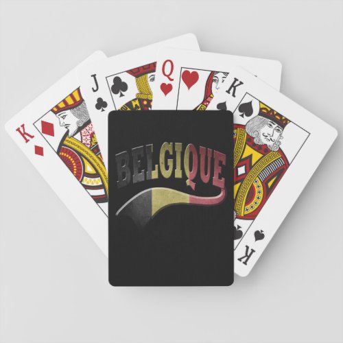 Belgium Poker Cards
